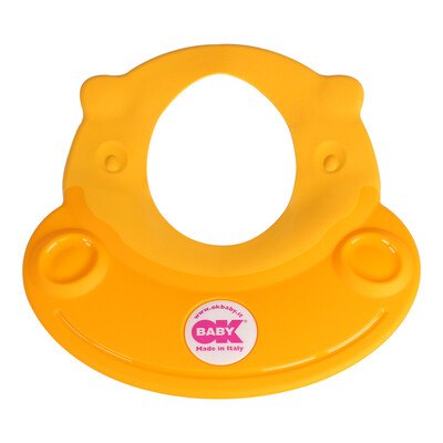 

Italian imports OKBABY baby shampoo shower cap baby waterproof head ring childrens shampoo cap rubber elastic adjustment yellow