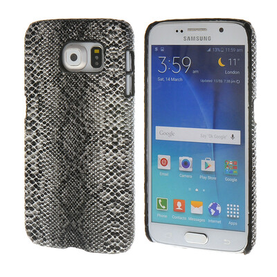 

MOONCASE змеиной стиль жесткий Оболочка Вернуться Защитная крышка чехол для Samsung Galaxy S6 черный