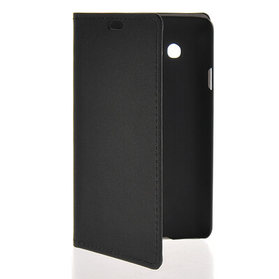 

MOONCASE Slim Leather Side Flip Wallet Card Slot Pouch Stand Back чехол для LG L60 Black