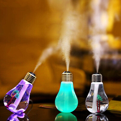 

USB DC 5V 7 цветов Изменения Night Light Ультразвуковой увлажнитель воздуха очиститель 400ML