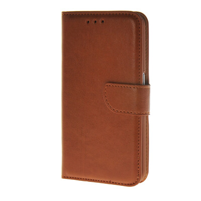 

MOONCASE Leather Side Flip Wallet Card Slot Pouch Stand Shell Back чехол для Samsung Galaxy S6 Brown