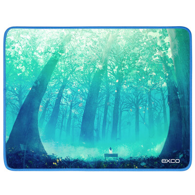 

It should be cool (EXCO) MSP031 speed version of non-slip rubber pad office game optimization Star unlimited mouse pad