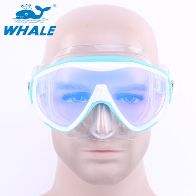 

Whale Scuba Diving Snorkeling Electroplating Frameless Mask