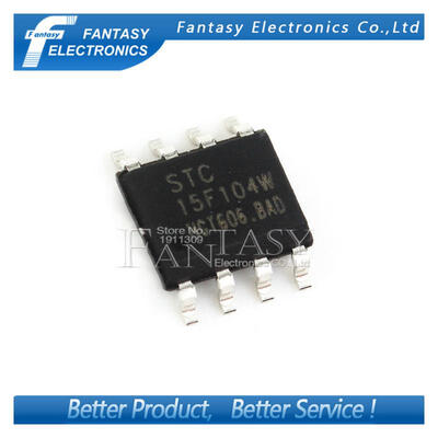 

5PCS STC15F104W-35I-SOP8G DOP8 STC15F104W SOP 15F104W SMD new&original IC free shipping