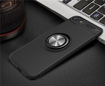 

Iphone 5/5s роскошь металлическое кольцо, магнитные брекет - shockproof охлаждения тпу телефон дел