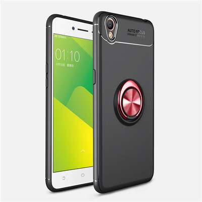 

OPPO A37 роскошь металлическое кольцо, магнитные брекет - shockproof охлаждения тпу телефон дело
