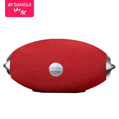 

Пейзаж (SANSUI) T29 Bluetooth-динамик Мобильная беспроводная карта Динамик Мини-наружный портативный сабвуфер Компьютерный динамик Красный