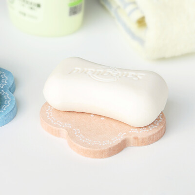 

Suart diatom mud diatomite creative drain soap tray soap box soap box absorbent coaster quick-drying 1010cm plum pink