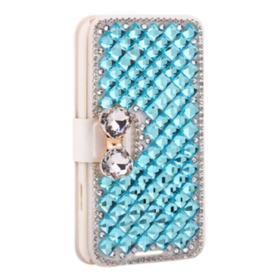 

Nice Women Wallet Bling Crystal Diamond Leather Case Cover Protector For iPhone 4/4s