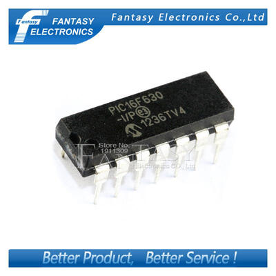 

10PCS PIC16F630-I/P DIP14 PIC16F630-I DIP PIC16F630 new and original IC free shipping