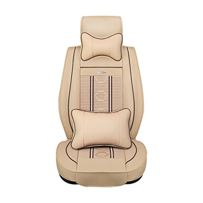 

GREAT LIFE car seat cushion summer ice silk cushion cover four seasons pad sagitar magotan Tiguan tour Baolai Skoda car seat cover langyi Tiguan beige upgrade