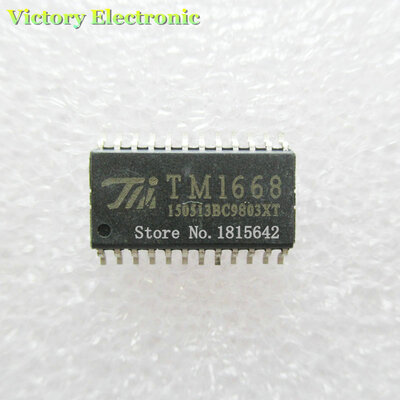

New Original TM1668 SM1668 MC2102D 10PCSLot SOP24 LED Driver Chip Wholesale Electronic