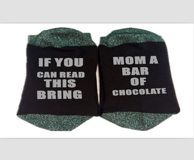 

Novelty Socks with Funny Saying
