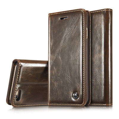 

Iphone 78X Luxury Leather Vintage Multi-function Wallet Card Clip Protection Cover Stand Phone case
