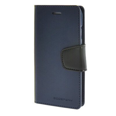 

MOONCASE чехол для iPhone 6 Plus (5.5") PU Leather Flip Wallet Card Slot Stand Back Cover Blue