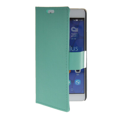 

MOONCASE Slim Leather Side Flip Wallet Card Slot Pouch with Kickstand Shell Back чехол для Huawei Honor 6X Mint Green