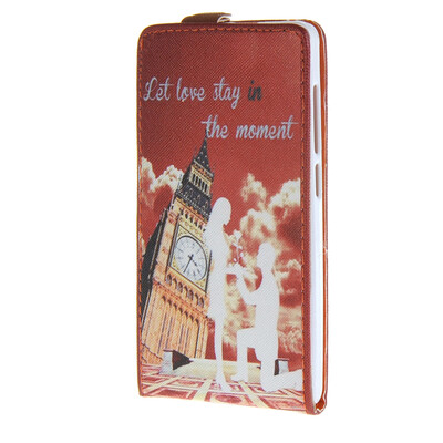 

MOONCASE Pattern Style PU Leather Pouch Bottom Flip чехол для Cover Huawei Ascend P7 Mini /a05