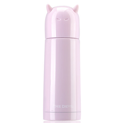 

Besses creative couple Insulation Cup Devil Мужская леди из нержавеющей стали Портативная чашка для воды BS-8136 Pink
