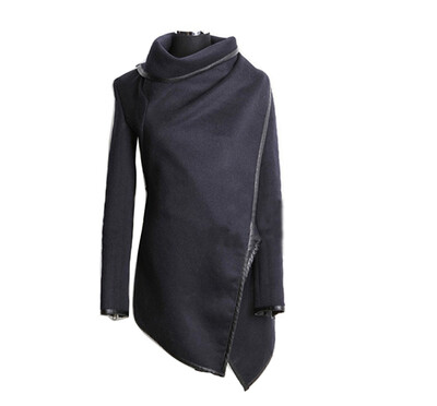 

Women Slim WOOL Warm Fashion Long Coat Jacket Trench Windbreaker Parka Outwear