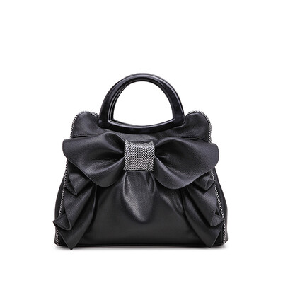 

2016 New women luxury handbag sweet bow ladies simple bags handbag female shoulder bags large messenger bag for girlfriend