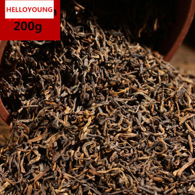 

C-PE084 Promotion Top grade Chinese yunnan original Puer Tea 200g health care tea ripe pu er puerh tea