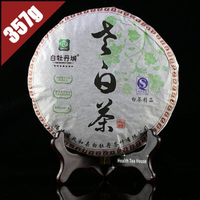 

New Product 2013 yr Organic White Tea Cake Shou Mei Chinese Tea Raw Cake Buy-Direct-From-China Food 357g chinese best green tea