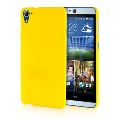 

MOONCASE Hard Rubberized Rubber Coating Devise Back ЧЕХОЛ ДЛЯ HTC Desire 826 Yellow