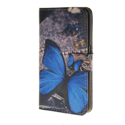 

MOONCASE Synthetic Leather Printed pattern Wallet Flip Holster Pouch Stand Shell Back Case Cover for Samsung Galaxy S6 Edge a05