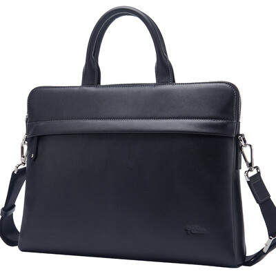 

Goldlion Men's Business Handbag Fashion Girdle Shoulder Bag Briefcase Bag A111022-111 Black