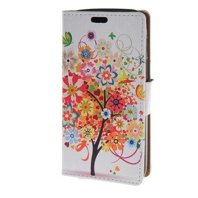 

MOONCASE Case for Alcatel One Touch Pixi 3 (4.5") OT-4027 Leather Flip Wallet Style and Kickstand Case Cover Design / a04