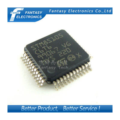 

5PCS STM8S105C6T6 QFP48 STM8S105 QFP STM8S105C6 MCU new and original Free shipping