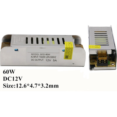 

Светодиодный драйвер Питание AC220 к DC12V 60 Вт 120 Вт 200 Вт 250 Вт 360 Вт LED адаптер Трансформаторы