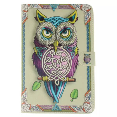 

New Case For Apple iPad Mini 4 Cute fashion pattern PU Leather Tablet PC Cases Mini4 Cover 7.9 inch Bags