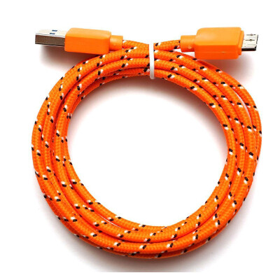 

3Ft 6Ft 10Ft Colorful Braided Micro USB 3.0 Data Sync Charger Cable For Samsung Galaxy S5 Note 3