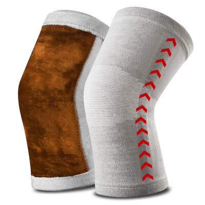 

Yu Zhaolin YUZHAOLIN X073 bamboo charcoal plus velvet knee office home sedentary warm fit men&women sports protective gear four seasons M code