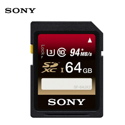 

Sony SONY 64G memory card SF-64UX2 SDXC UHS-I memory card SD card 94MB  read speed