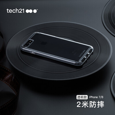 

Tech21 Apple 7/8 раковина мобильного телефона iPhone7 / 8 ударопрочная оболочка телефона / защитная крышка 2 метра падение высокая прозрачная секция 4.7 дюйма прозрачная