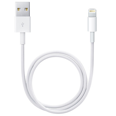 

AppleME291 оригинальная молния на USB-кабель для iPhone / iPad / iPod / кабель для передачи данных 0,5 метра