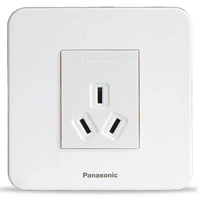 

Panasonic Panasonic 86-type switch socket 10A three-hole socket Smart series WMZ102 elegant white