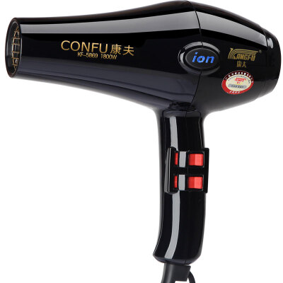 

Kangfu KF5843 Professioal Hairdrier 1800W High-power Cold And Hot Wind Black