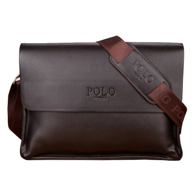 

Мужчины вскользь Кожа PU Мужчины POLO Сумки наплечные сумки Crossbody Ретро Мужчины Сумки Messenger для мужской деловой сумочки