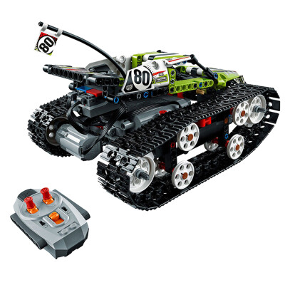 

397Pcs Technic Series RC Track Puzzle Jigsaw Remote-control Race Car Building Blocks Brick toy