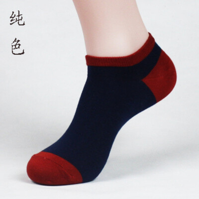 

Носки мужские летние мужские хлопчатобумажные ткани цветные широкие носки для лодок хлопок пот дезодорант носки хлопчатобумажные н