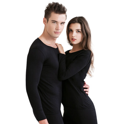 

Nanjiren thin round neck thermal underwear cotton slim bottoming shirt