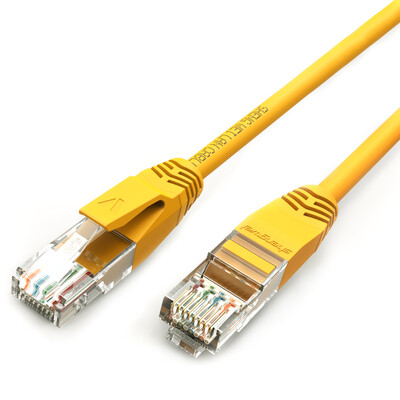 

Wins shengwei LC-2030E ultra-five cable yellow 3 meters network jumper color pure copper 100 megahertz engineering home network cable notebook network cable