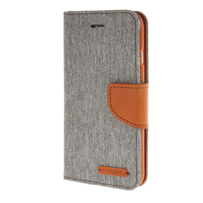 

MOONCASE iPhone 6 Plus 5.5" , Leather Flip Pouch Stand Back Case Cover for Apple iPhone 6 Plus ( 5.5 inch ) Grey