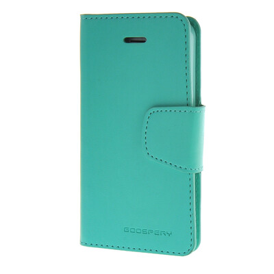 

MOONCASE чехол для iPhone 5G / 5S PU Leather Flip Wallet Card Slot Stand Back Cover Green