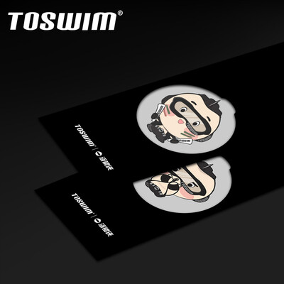 

TOSWIM плавающие очки мультфильм закладки выражение пакет
