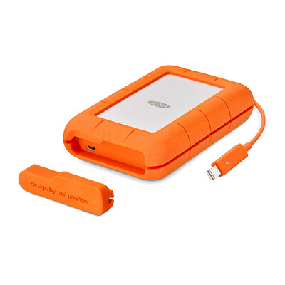 

LaCie Rugged USB31 Thunderbolt USB-C 25-inch Mobile Hard Drive 4TB