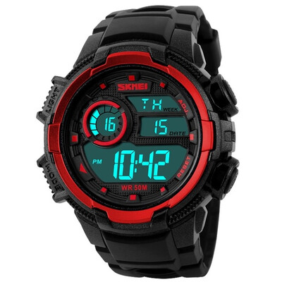 

Luxury Sports Watch Men Army Military LED Digital Relojes Mens Wristwatch Masculino 4 COLORS